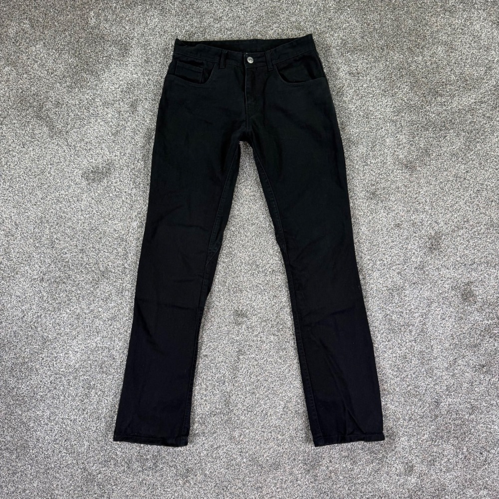 Street & Steel Richmond Motorcycle Jeans Mens 32 Black Aramid Reinforced Riding